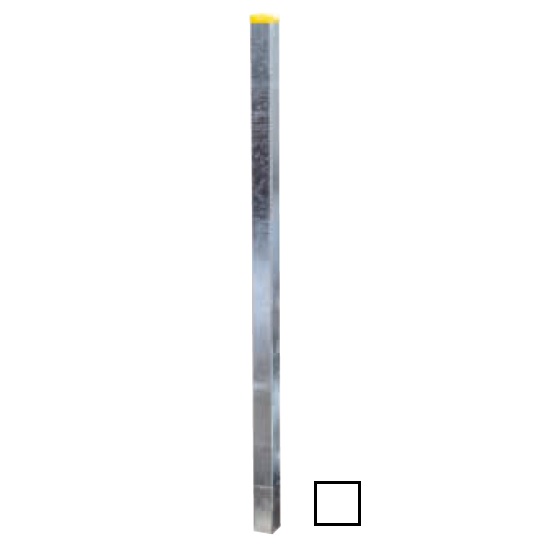 Sloupek Cosnet bez patky pro zabetonování, čtvercový průměr 90 x 90 mm délka 2100 mm