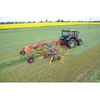 Shrnovač sena, píce Rozmital SP-852H tažený dvourotorový záběr 8.5 m nadstandardní výbava