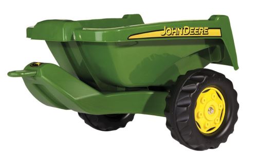 Rolly Toys - sklápěcí přívěs John Deere Kipper za šlapací traktory a nakladače