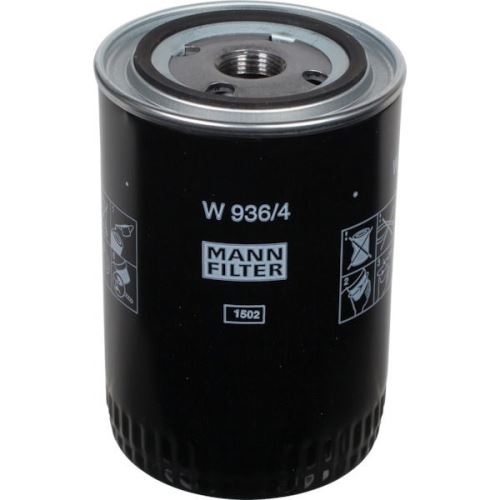 MANN FILTER W936/4 filtr motorového oleje vhodný pro John Deere, Renault, Zetor UŘ I