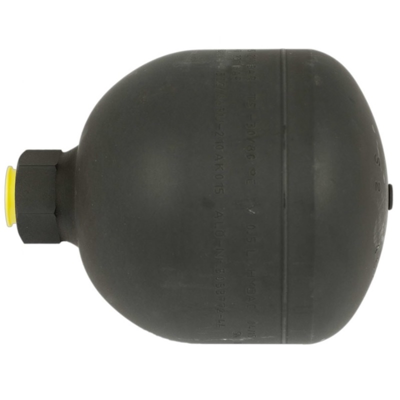 Akumulátor tlaku 0,5 l 20 BAR R1/2″ originál Quicke vhodné i pro SoftDrive, Dimension