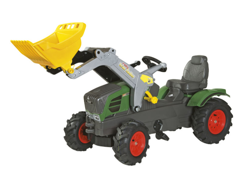 Rolly Toys – šlapací traktor s čelním nakladačem Fendt 211 Vario vzduchové pneumatiky