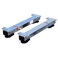 2 vážicí ližiny 0,65 m pro fixační klece pro skot PASDELOU zinkované 2 vážicí ližiny 0,65 m pro fixační klece pro skot PASDELOU zinkované