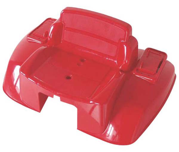 Náhradní blatník se sedadlem pro šlapací traktory Rolly Toys Junior barva červená