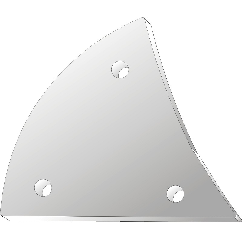 Výměnný díl odhrnovačky trojúhelník levý na pluh Eberhardt AgropaGroup