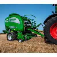 Svinovací lis na seno, slámu, senáž McHale V8950-II variabilní komora 3 pásy kulaté balíky