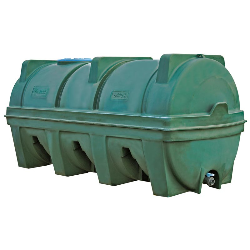 Cisterna pro kapaliny plastová stohovatelná La Gée Monobloc 6400 l do hustoty 1700 kg/m3