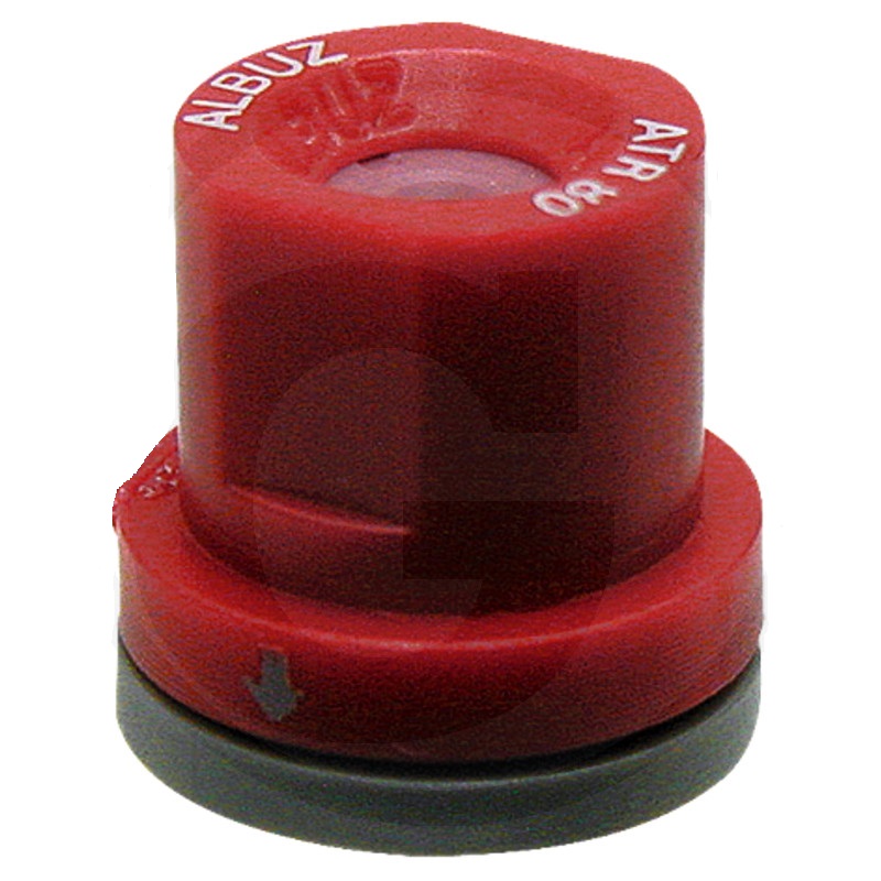 Albuz ATR tryska s dutým kuželem pro rosiče 80° keramika potažená plastem červená