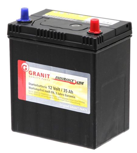 Startovací baterie GRANIT Endurance Line 12V / 35 Ah zapojení 0