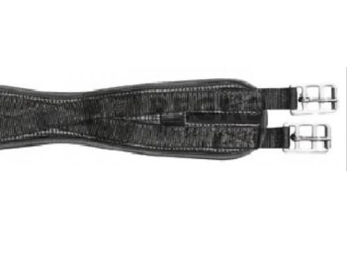 Podbřišník HKM PVC Soft elastický černý délka 140 cm