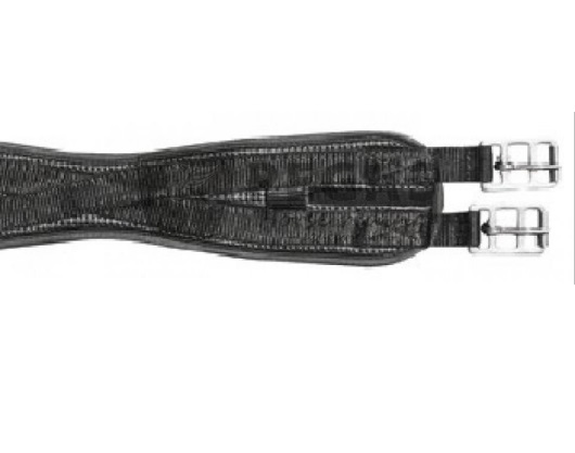 Podbřišník HKM PVC Soft elastický černý délka 100 cm