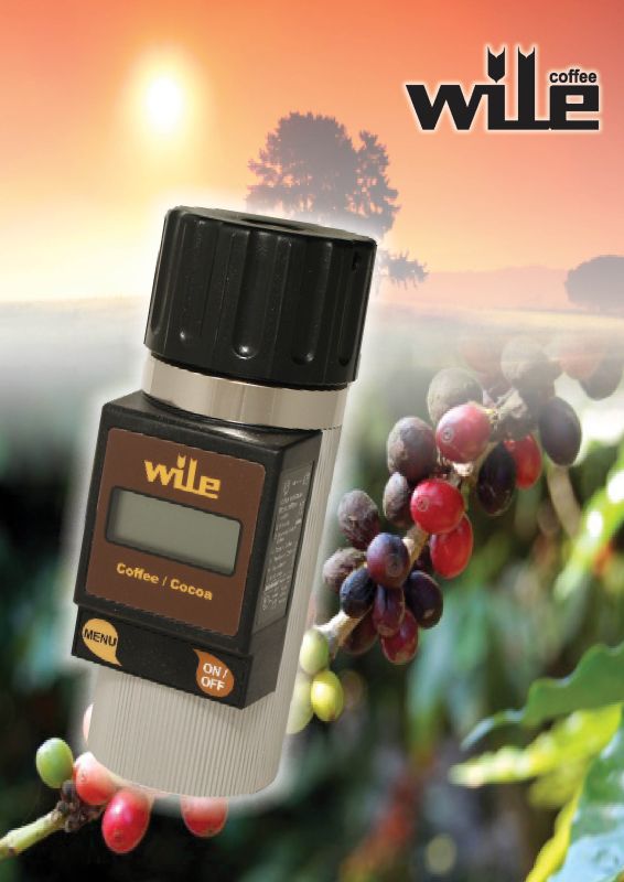 Wile Coffee vlhkoměr pro měření vlhkosti kávy a kakaových bobů