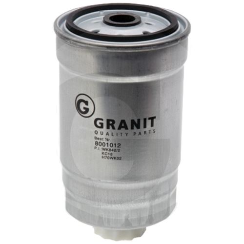 Granit 8001012 palivový filtr pro Case IH, Claas, Deutz-Fahr, Fiat, Ford, Laverda
