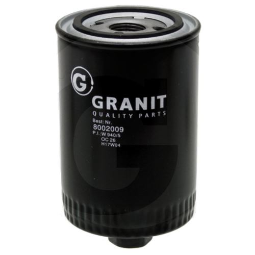 Granit 8002009 filtr motor. oleje pro Case IH, Claas, Deutz-Fahr, Fendt, Zetor UŘ II
