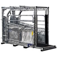 Fixační a paznehtářská klec pro skot PASDELOU LVM 2, zužovací, volitelná výbava Fixační a paznehtářská klec pro skot PASDELOU LVM 2, zužovací, volitelná výbava