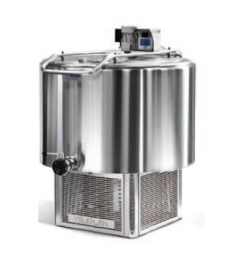 Chladící tank na mléko Milkplan MPV 300 l na chlazení mléka- 2 nádoje, 1 fázové