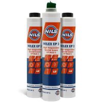 NILS NILEX EP2 vysokoteplotní mazivo vazelína na ložiska, bagr šroubovací kartuše LS 400 g