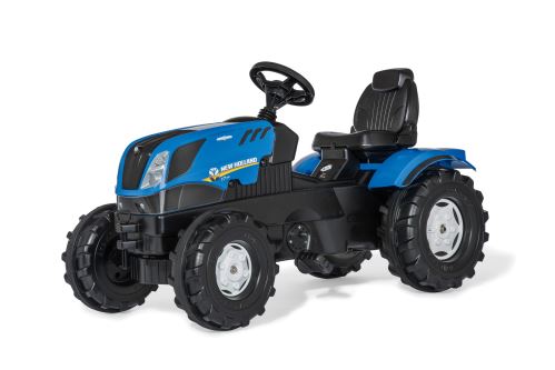 Rolly Toys - šlapací traktor New Holland T7 s vozíkem modelová řada rollyFarmtrac