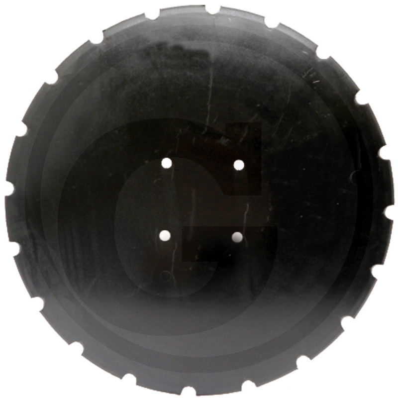 Jemně zubatý podmítací disk na podmítač Amazone Catros, Catros+ 460 x 4 mm 20 zubů 4 díry