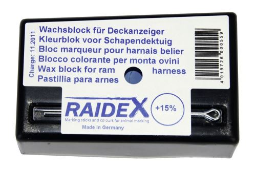 Křída Raidex k označení oplodněných ovcí modrá