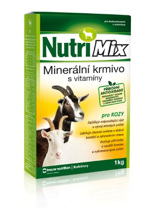 Nutrimix pro kozy – doplňkové minerálně vitamínové krmivo 1 kg