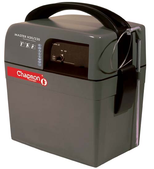 Chapron Master H30/230 kombinovaný zdroj napětí pro elektrický ohradník 12V/230V, 2,3J