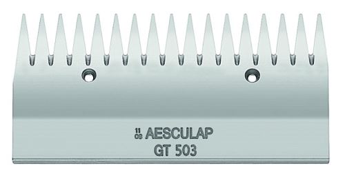 Horní nůž GT 503 široký 17 zubů na stříhání skotu a koní Aesculap Econom II