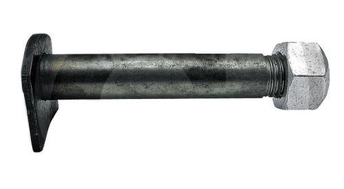 Šroub s maticí k mulčovači vhodný pro Humus M20 x 2,5 x 120 mm