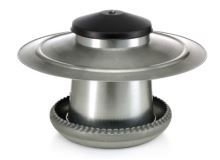 Ochranný kruh pozinkovaný proti dešti pro násypná krmítka 5 kg