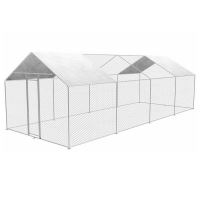 Klecový mobilní výběh pro slepice, drůbež, králíky ZM 300 x 800 x 245 cm Klecový mobilní výběh pro slepice, drůbež, králíky ZM 300 x 800 x 245 cm