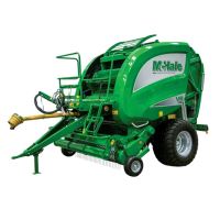 Svinovací lis na seno, slámu, senáž McHale V6740-II variabilní komora bez řezání, 3 pásy