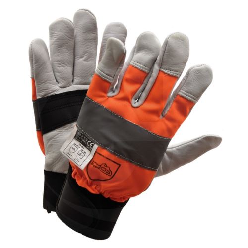 Lesnické rukavice s ochranou proti proříznutí velikost 11 - XL