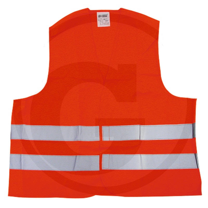 Reflexní vesta oranžová do auta i na koně