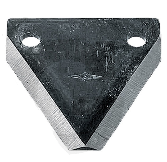 Náhradní nůž 80 x 76 x 3 mm pro krmný vůz Himel, Belair