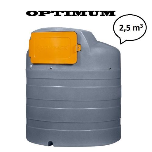 Nádrž na naftu dvouplášťová s distribuční skříní SWIMER ECO-Line 2500 l verze OPTIMUM (6)