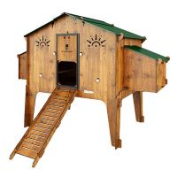 Plastový kurník pro slepice POLLY DUPLEX 4XL z odolného HPL laminátu pro 15-20 slepic Plastový kurník pro slepice POLLY DUPLEX 4XL z odolného HPL laminátu pro 15-20 slepic