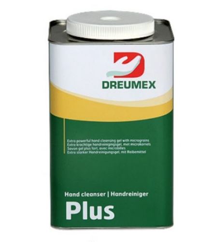 Dreumex Plus čistící gel na ruce žlutý 4,5 l s citrusovou vůní
