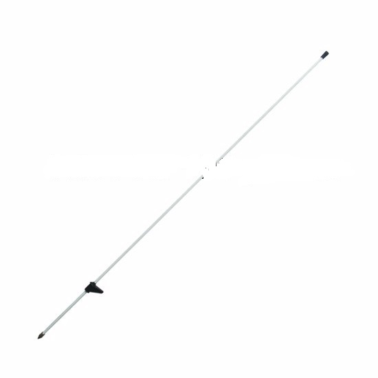 Sklolaminátová tyčka, tyč 160 cm pro elektrický ohradník s nášlapkou ocelový hrot