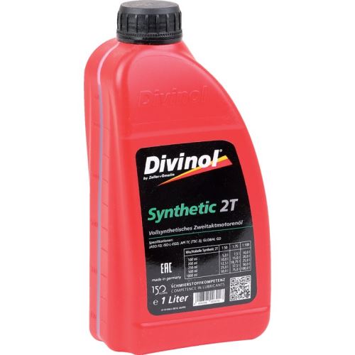 Olej do benzínu syntetický do dvoutaktního motoru Divinol Synthetic 2T 1 l samomísitelný