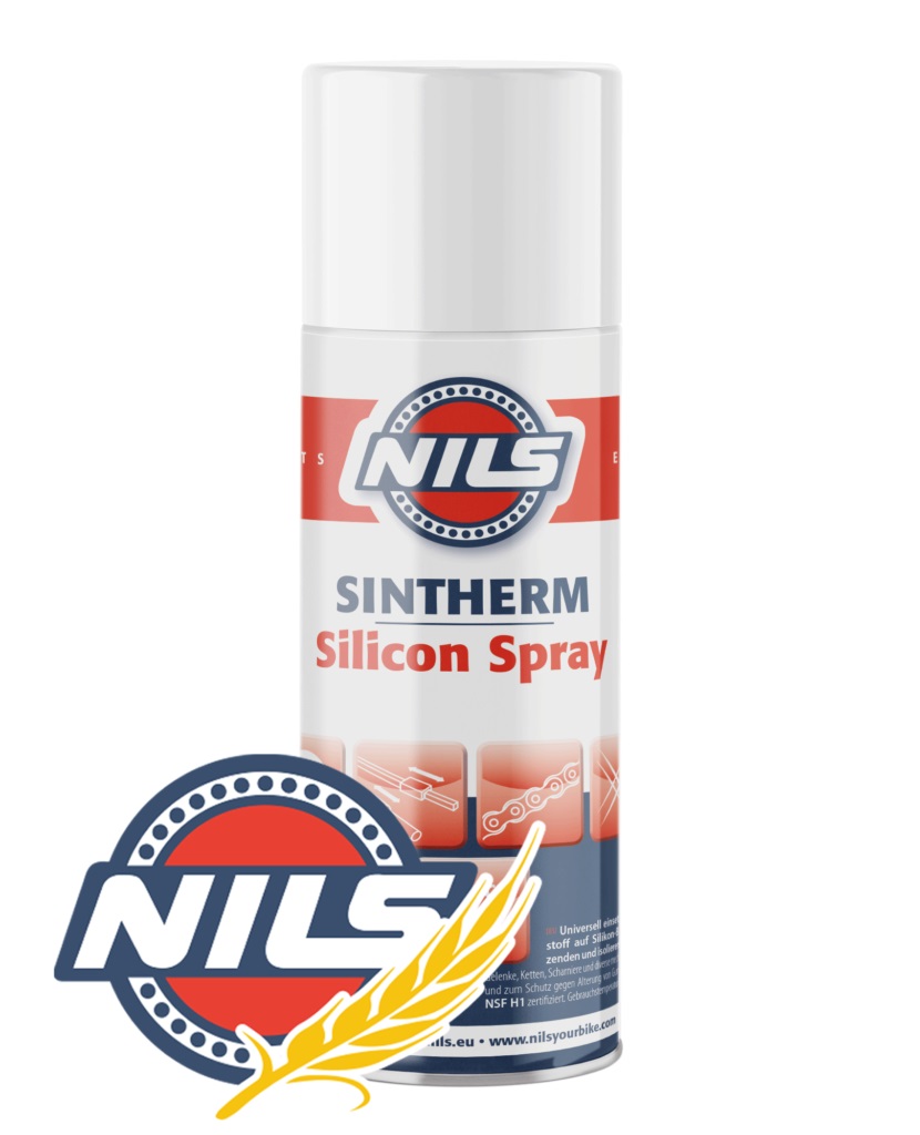 NILS SINTHERM silikonový sprej 400 ml certifikace NSF H1 potravinářské mazivo
