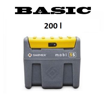 Mobilní nádrž na naftu vhodná k převozu SWIMER mobi 5S 200 l verze BASIC (3)