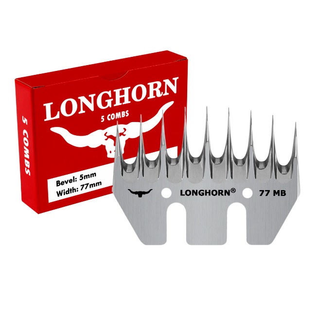 Longhorn Alpaca Standard spodní nůž na stříhání alpak MB 5/77 mm počet zubů 9