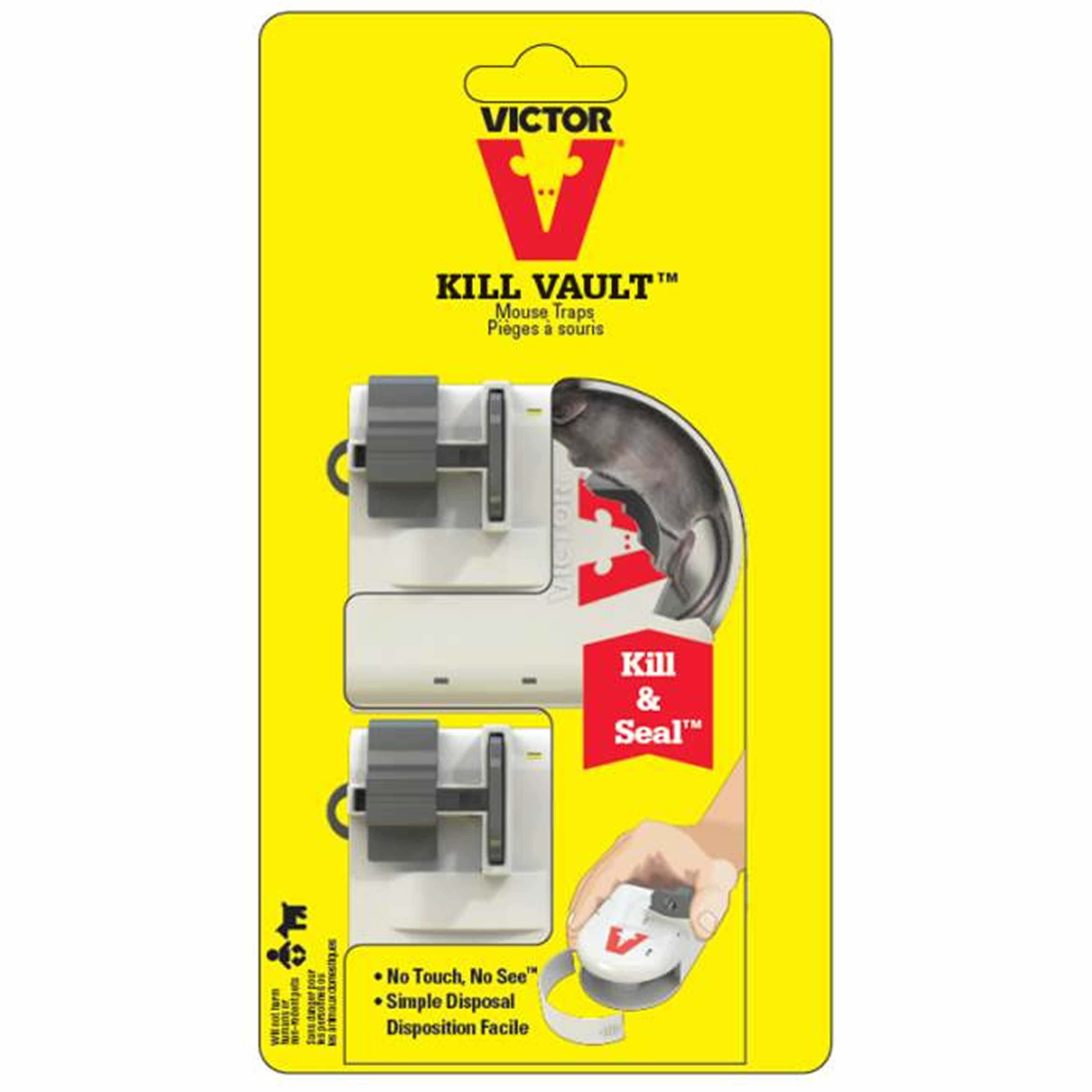 Hygienická past na myši Victor® Kill Vault Mouse M267 balení 2 ks pro potravinářství
