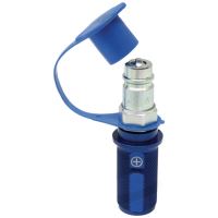 Označení hadic pro hydraulické rychlospojky KENNFIXX modrá PLUS včetně zástrčky a krytky Označení hadic pro hydraulické rychlospojky KENNFIXX modrá PLUS včetně zástrčky a krytky