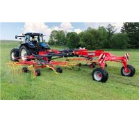 Shrnovač sena, píce Rozmital SP-962H tažený dvourotorový záběr 9.6 m včetně kardanu