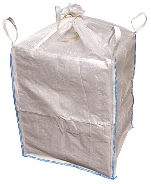 Velkoobjemový vak Big Bag 90 x 90 x 110 cm s vývodem a násypkou na obilí na 1000 kg